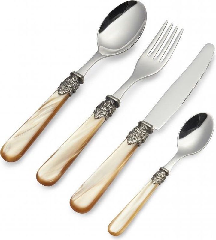 Bestekset - 24 Delig - RVS - Glanzend