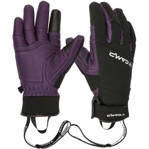 Camp - G Hot Wool Lady - Skihandschoenen - Zwart/Paarse - Dames