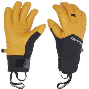 Camp - G Crest Black/Yellow - Skihandschoenen - Zwart/Geel