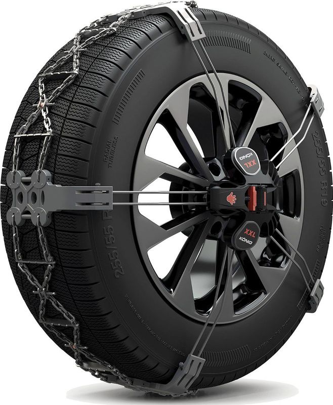 König - K-Summit XXL K77 - Sneeuwketting - Set van 2 - Zelfspannend