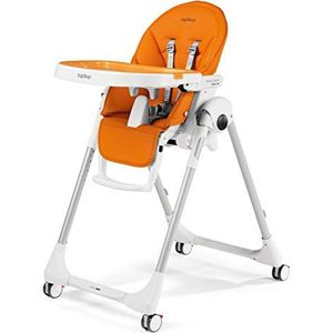 Peg Perego Prima Pappa Follow Me, kinderstoel, oranje