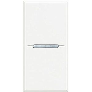 BTicino Axolute Unipolare Assiale 1P, 16A Wit