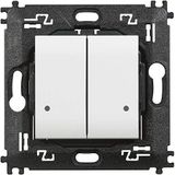 Bticino - N4003DCW - Livinglight Dual Control - Draadloos - Wit