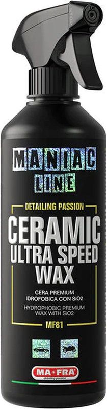 Mafra - Maniac Line - Ceramic Ultra Speed Wax - Hydrofobe Premium Wax Met SiO2