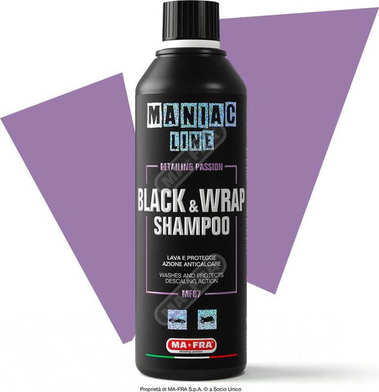 Mafra - Black & Wrap - 2-in-1 Autoshampoo - 500 ml - Vuilafstotende Werking