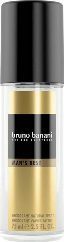 Bruno Banani Mens Best Deodorant Spray - 75 ml