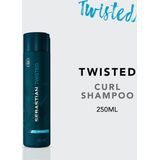 Sebastian Professional - Twisted - Shampoo - 250 ml - Voor Krullend en Golvend Haar