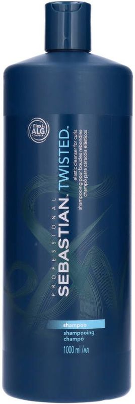 Sebastian - Flex Twisted Elastic Cleanser - Shampoo - Vrij van Sulfaten en Parabenen