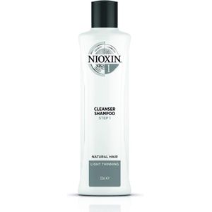 Nioxin System 1 Cleanser 300ml - Normale shampoo vrouwen - Voor Alle haartypes