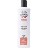 Nioxin System 4 Cleanser 300ml - Normale shampoo vrouwen - Voor Alle haartypes