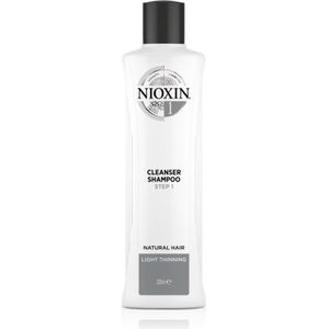 Nioxin System 1 Cleanser Shampoo Reinigende Shampoo  voor Fijn tot Normaal Haar 300 ml