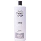 Nioxin Professional System 1 Cleanser 1000ml - Normale shampoo vrouwen - Voor Alle haartypes