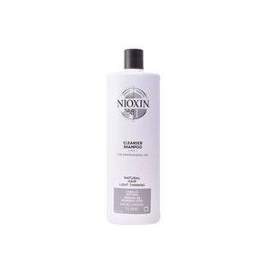 Nioxin Professional System 1 Cleanser 1000ml - Normale shampoo vrouwen - Voor Alle haartypes