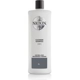 Nioxin Professional System 2 Cleanser 1000ml - Normale shampoo vrouwen - Voor Alle haartypes