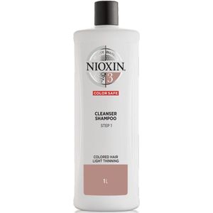 Nioxin Professional System 3 Cleanser 1000ml - Normale shampoo vrouwen - Voor Alle haartypes