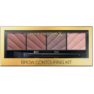 Max Factor Brow Contouring Kit, vult openingen op en geeft een individuele wenkbrauwlook, 2 g