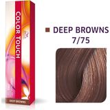 Wella Professionals Color Touch - Haarverf - 7/75 Deep Browns - 60ml