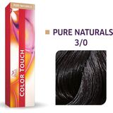 Wella Professionals Color Touch - Haarverf - 3/0 Pure Naturals - 60ml