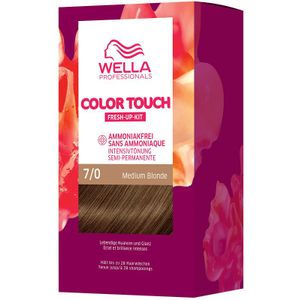 Wella - Color Touch Pure Naturals - Haarkleuring - Medium Blonde 7/0 - 130 ml