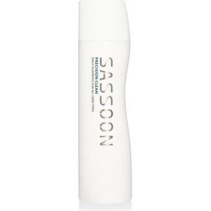 SASSOON Precision Clean Shampoo - 250 ml- Normale shampoo - Voor Alle haartypes -