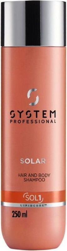 System Professional Solar Sun Hair & Body Shampoo (250ml)