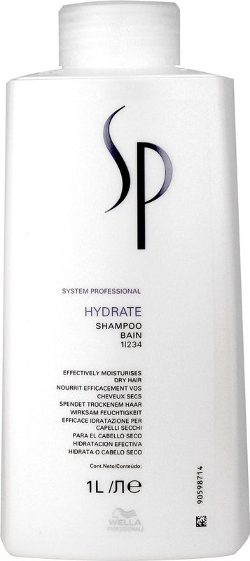 Wella SP - Hydrate Shampoo - 1000 ml - Vochtinbrengende Reiniging