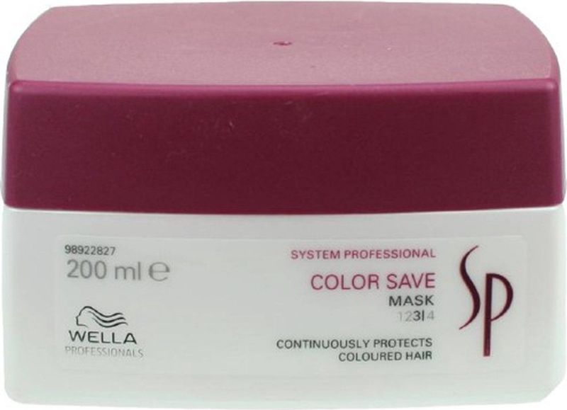 Wella SP - Colour Save Mask - Haarmasker - Bescherming - Zacht Haar