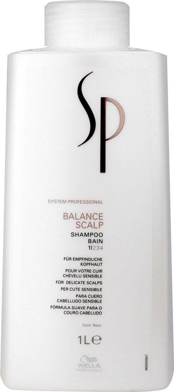 Wella SP Balance Scalp Shampoo-1000 ml - Normale shampoo vrouwen - Voor Alle haartypes