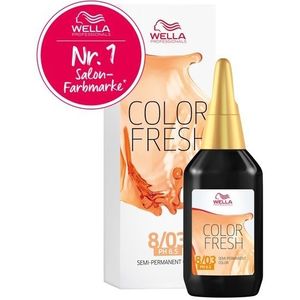 Wella Professionals Color Fresh - Haarverf - 8/03 - 75ml