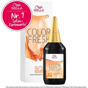 Wella Professionals Color Fresh - Haarverf - 9/3 - 75ml