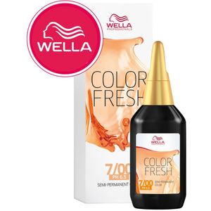 Wella Haarverf Professionals Color Fresh Semi-Permanente Toning 7.00 Intense Natuurlijk Blond 75ml