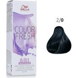Wella Professionals Color Fresh - Haarverf - 2/0 - 75ml