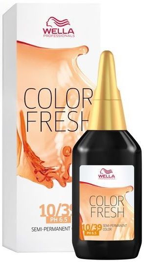 Wella Professionals Color Fresh - Haarverf - 10/39 - 75ml