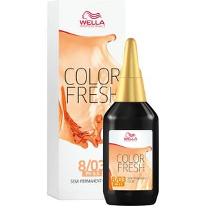 Wella Professionals Color Fresh Wella Light Blonde Natural Gold  8/03