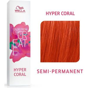 WWella Professionals Color Fresh Create - Haarverf - Hyper Coral - 60ml