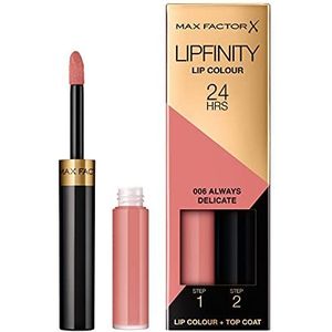 Max Factor Lipfinity Lip Colour 2-step Long Lasting Lippenstift - 006 Always Delicate