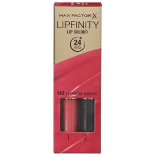 Max Factor Lipfinity Lip Colour Liquid Lipstick - 142 Evermore Rdiant