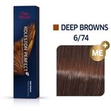 Wella Professionals Koleston Perfect Me+ Deep Browns 60 ml 6/74 Dark Brunette Red Blonde