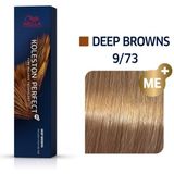 Wella Haarverf Professionals Koleston Perfect Me+ Permanent Creme Colour 9/73 Very Light Blonde Brown Gold 60ml