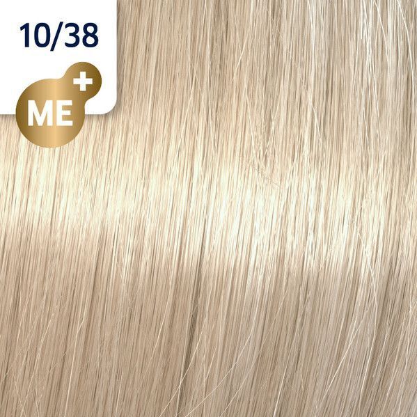 Wella Professionals Koleston Perfect Me+ Rich Naturals 60 ml 10/38 Lightest Gold Pearl Blonde