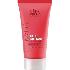 Wella - Invigo Color Brilliance - Haarmasker - 200ml - Voor Fijn Haar