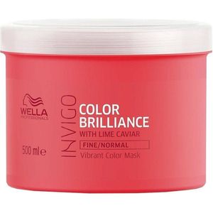 Wella Professionals Invigo Color Brilliance Hydraterende Masker voor Fijn tot Normaal Haar 500 ml