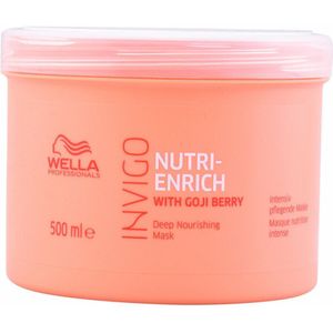 Wella Invigo Nutri Enrich Masker 500 ml - Haarmasker droog haar - Haarmasker beschadigd haar