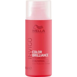 Wella Professionals Brilliance Shampoo Fijn/Normaal 50ML - Normale shampoo vrouwen - Voor Alle haartypes