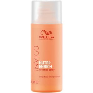 Wella Professionals Nutri-Enrich Shampoo 50ML - Normale shampoo vrouwen - Voor Alle haartypes