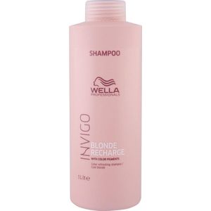 Wella Professionals - Invigo Blonde Recharge - Shampoo - 1000 ml