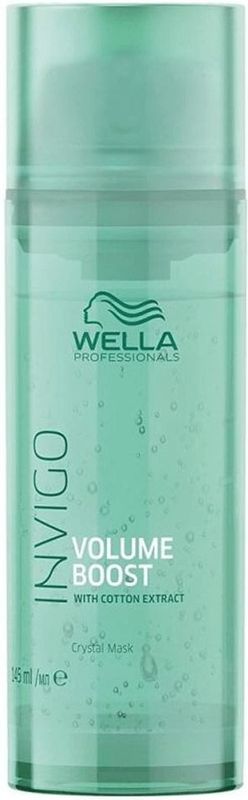 Wella - Invigo Volume Boost - Haarmasker - Transparant - Katoenextract