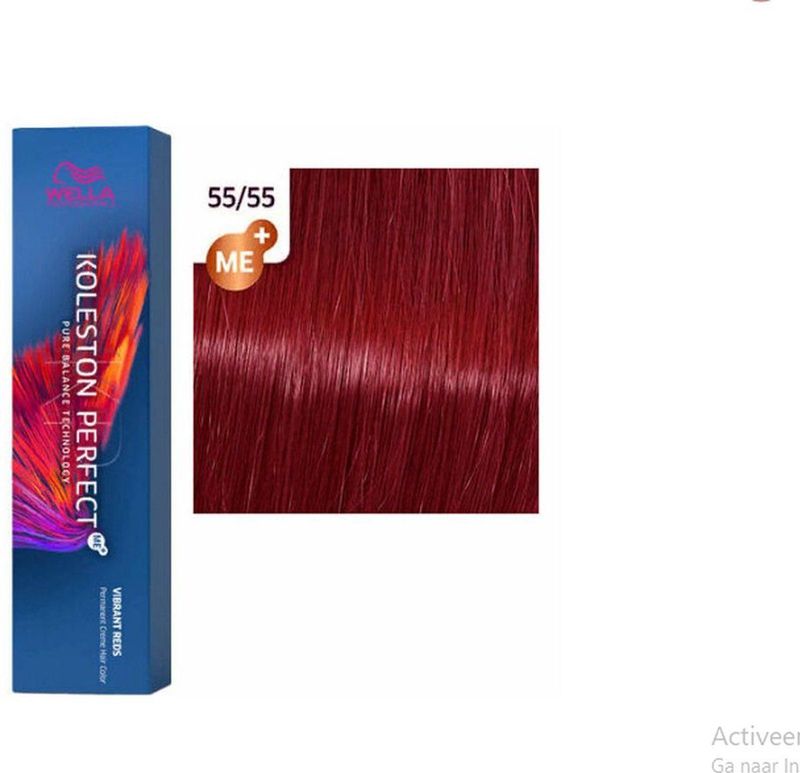 Wella Professionals Koleston Perfect Me+ Vibrant Reds 60 ml 55/55 Light Brown Intense Mahogany