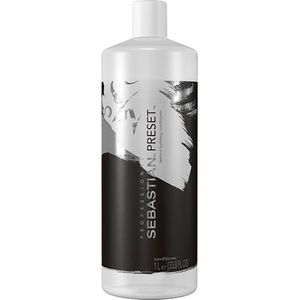 Sebastian Effortless Reset Shampoo 1000 ml - Normale shampoo vrouwen - Voor Alle haartypes