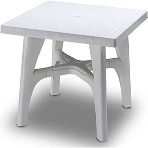 Scab Rudiano SAB323 gevlochten tafel, wit